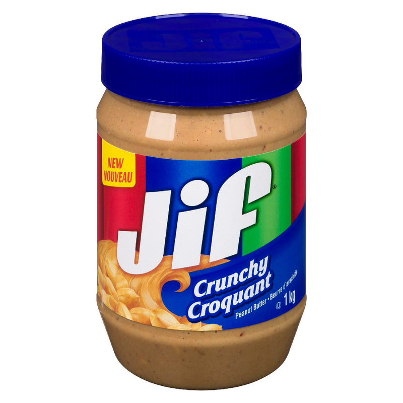 JIF PEANUT BUTTER CRUNCHY 1kg