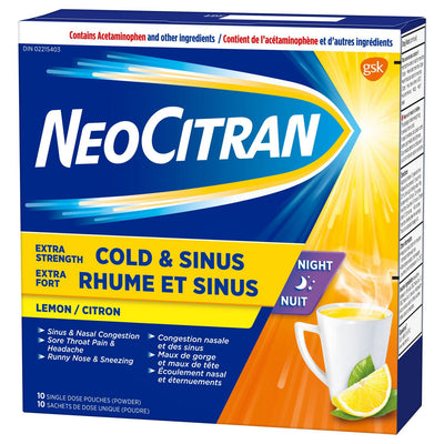 NEOCITRN CLD & SINUS [10 ea]