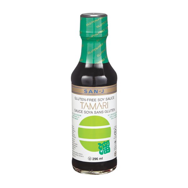 SAN-J TAMARI 50% LESS SALT [296 ml]