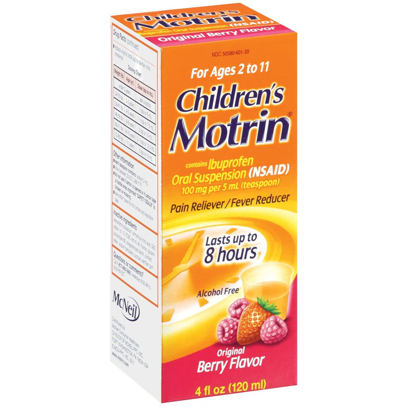 MOTRIN DYE FREE LIQUID BERRY [120 ml]