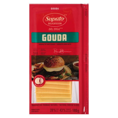 SAPUTO SLICED GOUDA [180 g]
