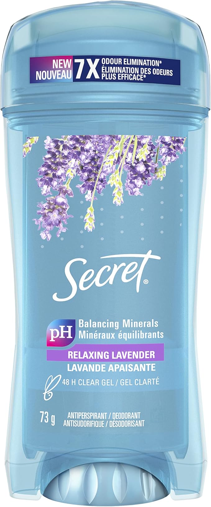 SECRET AP CLEAR GEL LAVENDER [73 g]
