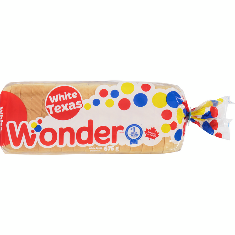 WONDER BREAD WHITE TEXAS [675 g]