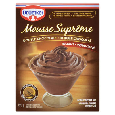 OETKER DOUBLE CHOCO MOUSSE [120 g]