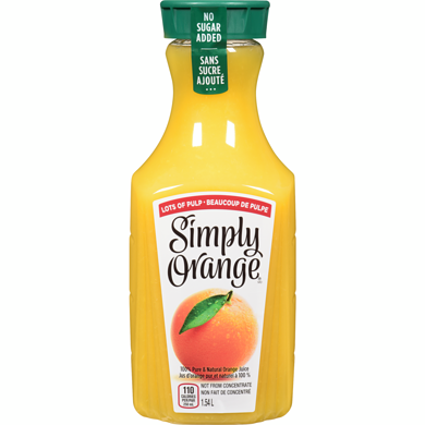SMPLY ORNG JUICE LOTS OF PULP [1.54 l]