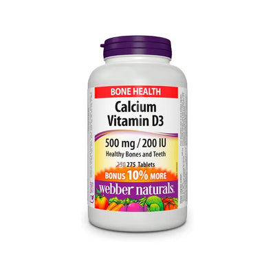 WEB CAL W/D3 500MG/200IU TAB 2 [275 ea]