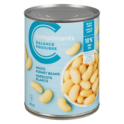 COMPBAL KIDNEY BEANS WHT NSA [540 ml]