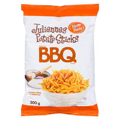 YUM YUM POTATO STICKS BBQ [300 g]