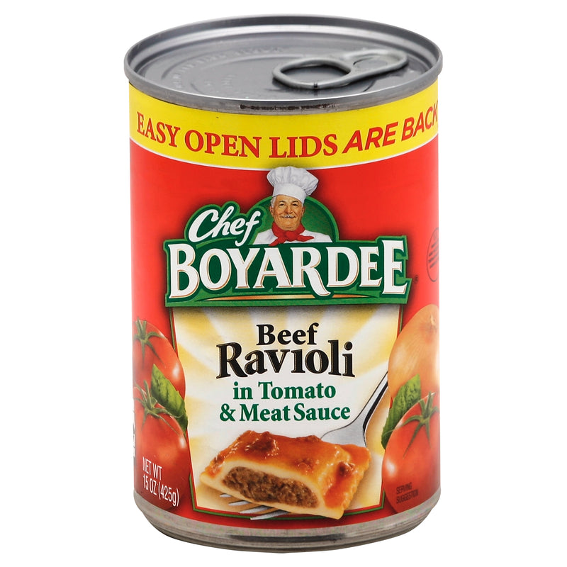 CHEF/BOY BEEF RAVIOLI 425G [425 GM]