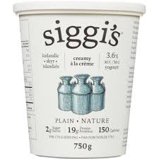 SIGGIS PLAIN 3.6% YOGURT [650 g]