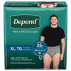 DEPEND MENS XL 15S [1 ea]