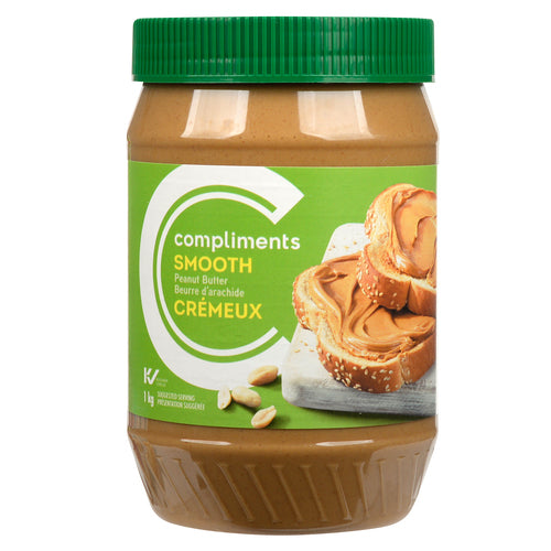 COMP PEANUT BUTTER SMOOTH 1kg