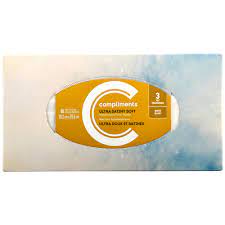 COMP FACIAL TISSUE ULT SFT 3pl [88 ea]