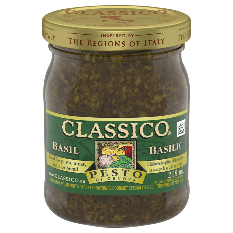 CLASSICO BASIL PESTO SAUCE [218 ml]