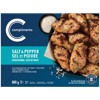 COMP SALT & PEPPER WINGS [800 g]
