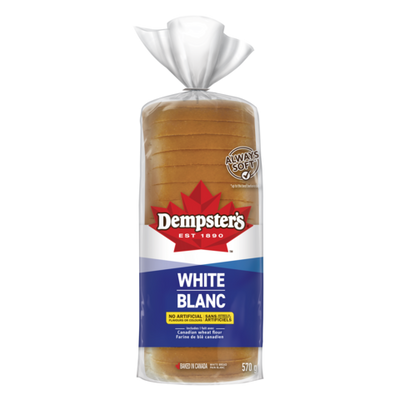 DEMPSTERS HLSM WHITE BREAD [570 g]