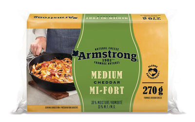 ARMSTRONG MED CHEDDAR 270g