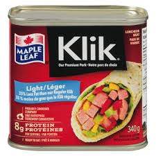 KLIK LUNCHEON MEAT 25% LESS FA [340 g]
