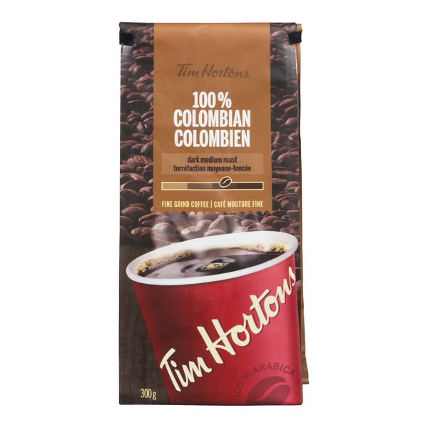 TIM HORTON COFFEE 100% COLOMBI [300 g]