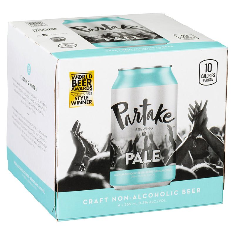 PARTAKE PALE BEER NON ALCOHOLI [4 pkg]