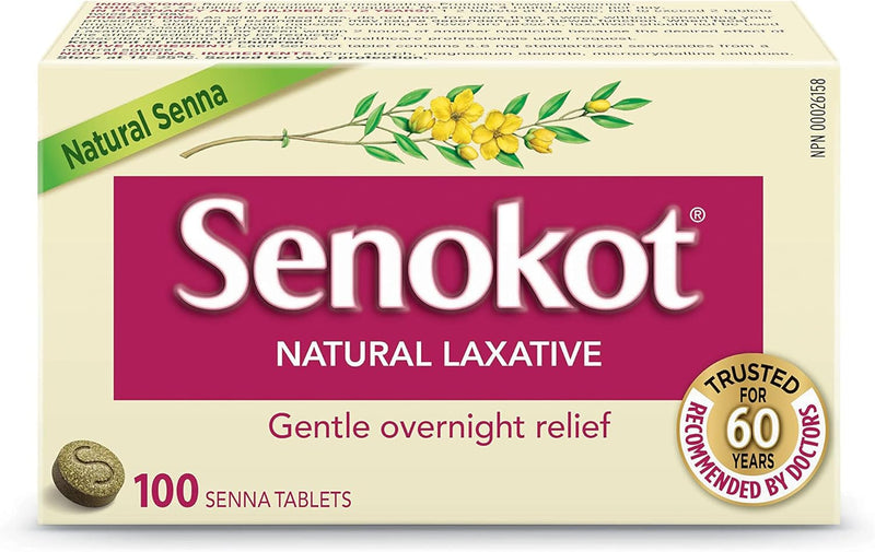 SENOKOT NATURAL LAXATIVE 100s [100 ea]