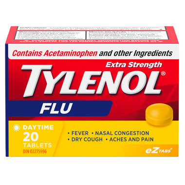TYLENOL FLU DAYTIME [20 TABS]