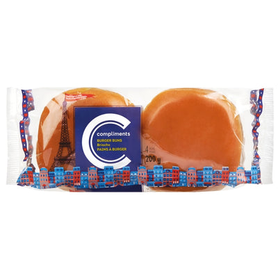 COMP BRIOCHE BURGER BUNS [200 g]
