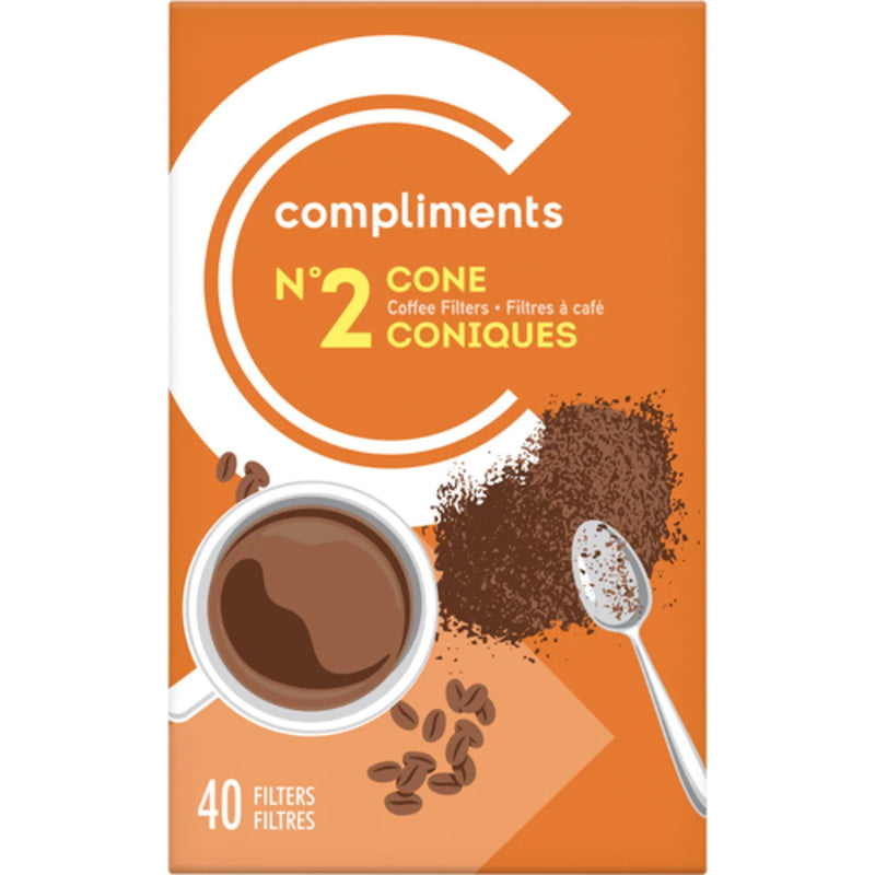 COMP COFFEE FILTRS CONE #2 40s [40 ea]