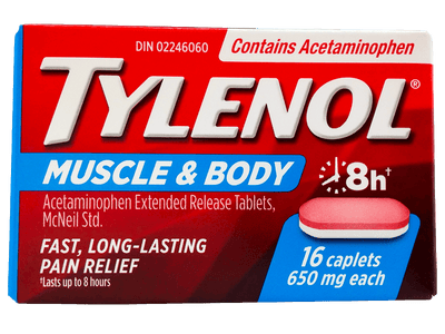 TYLENOL MUSC&BD PAIN TB [16 CAP]