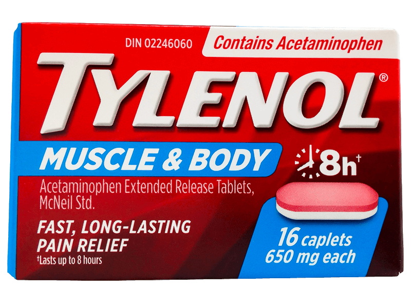 TYLENOL MUSC&BD PAIN TB [16 CAP]