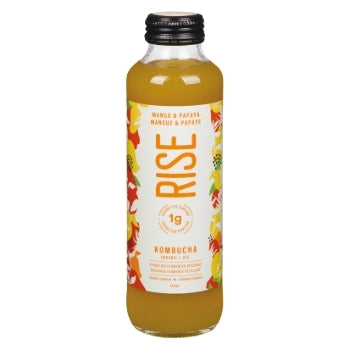 RISE KOMBUCHA MANGO PAPAYA TEA [414 ml]