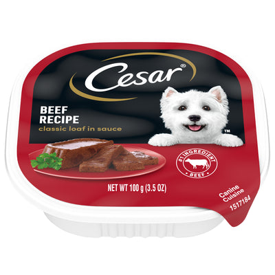 CESAR BEEF ENTRE DOG FOOD