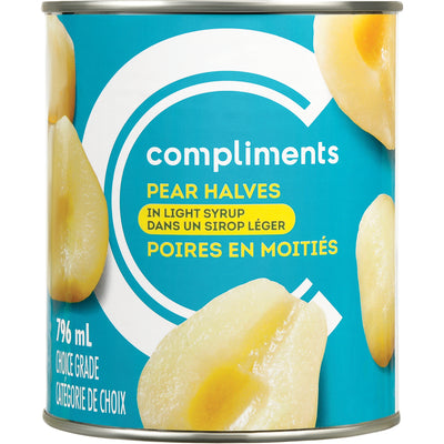 COMP PEAR HALVES LITE SYRUP [796 ml]
