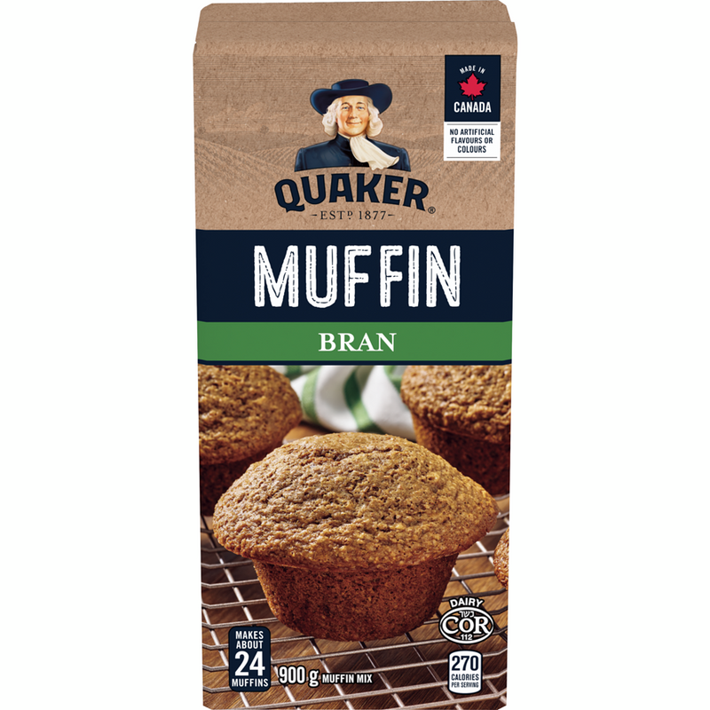 QUAKER BRAN MUFFIN MIX [900 g]
