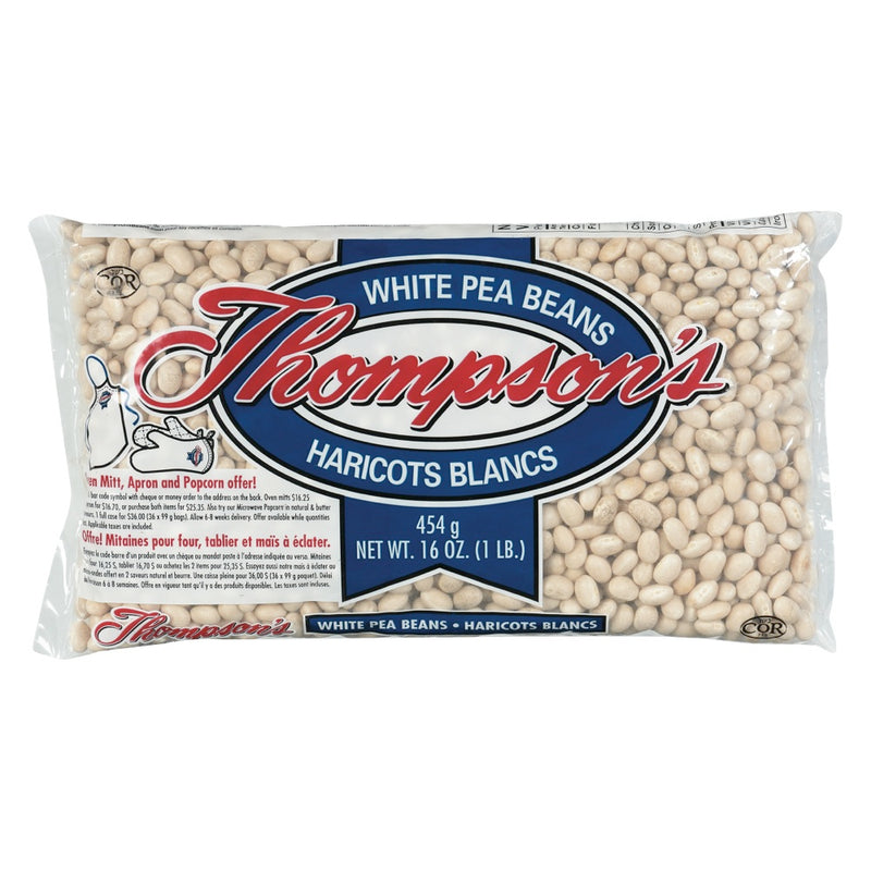 THOMPSON DRIED WHITE BEANS [454 GM]