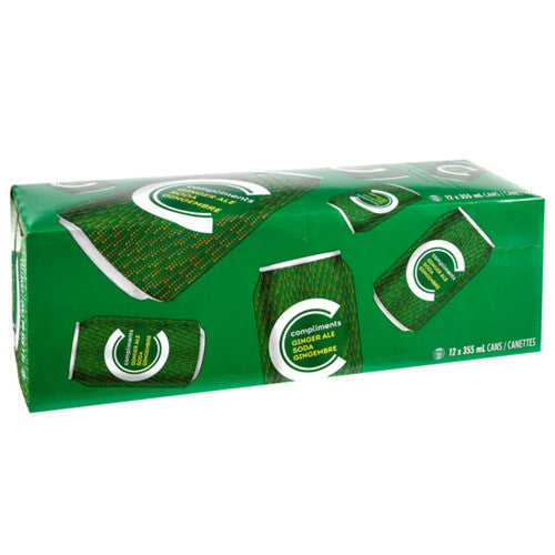 COMP SPRK WATER GINGR ALE 12pk