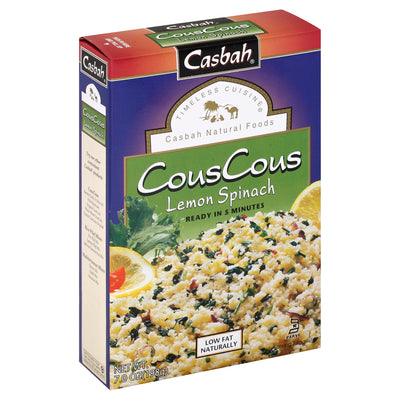 CASBAH LEMON SPINACH COUSCOUS [198 g]