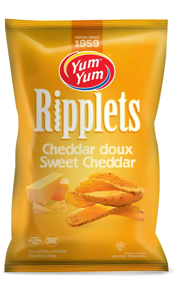 YUM YUM CHIPS SWEET CHEDDAR [200 g]