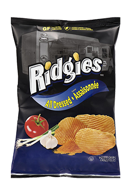 OD RIDGIES CHIPS ALL DRESSED [200 g]
