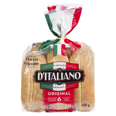 DITALIANO ORGNL SAUSAGE BUNS [6 ea]