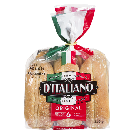 DITALIANO ORGNL SAUSAGE BUNS [6 ea]