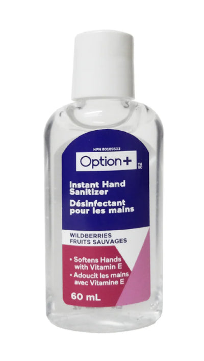 OPTION+ WILDBRRY HAND SANITIZR [60 ml]