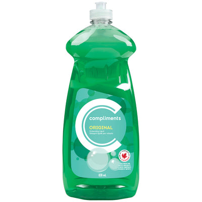 COMP DISH LIQ ORGNL GEEN 828ml