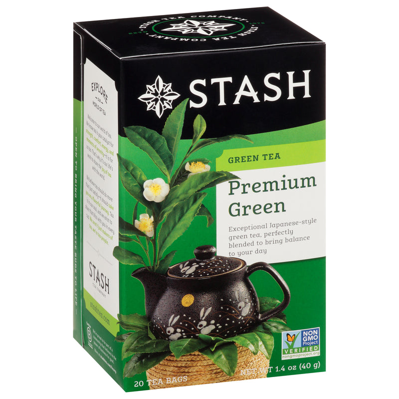 STASH PREMIUM GREEN TEA [18 PK]