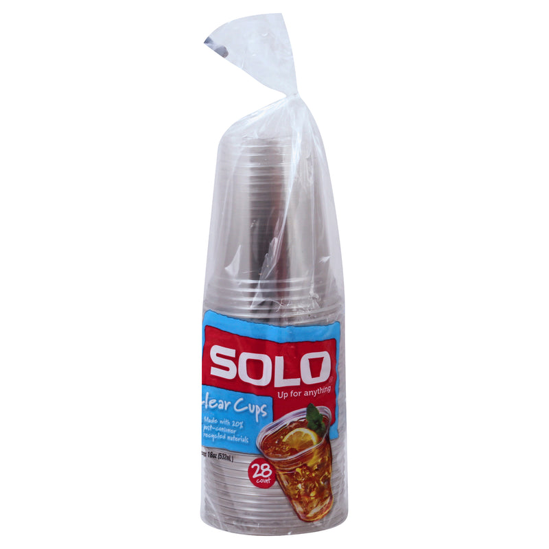 SOLO CUP RECYCLED PET 18oz [532 ml]