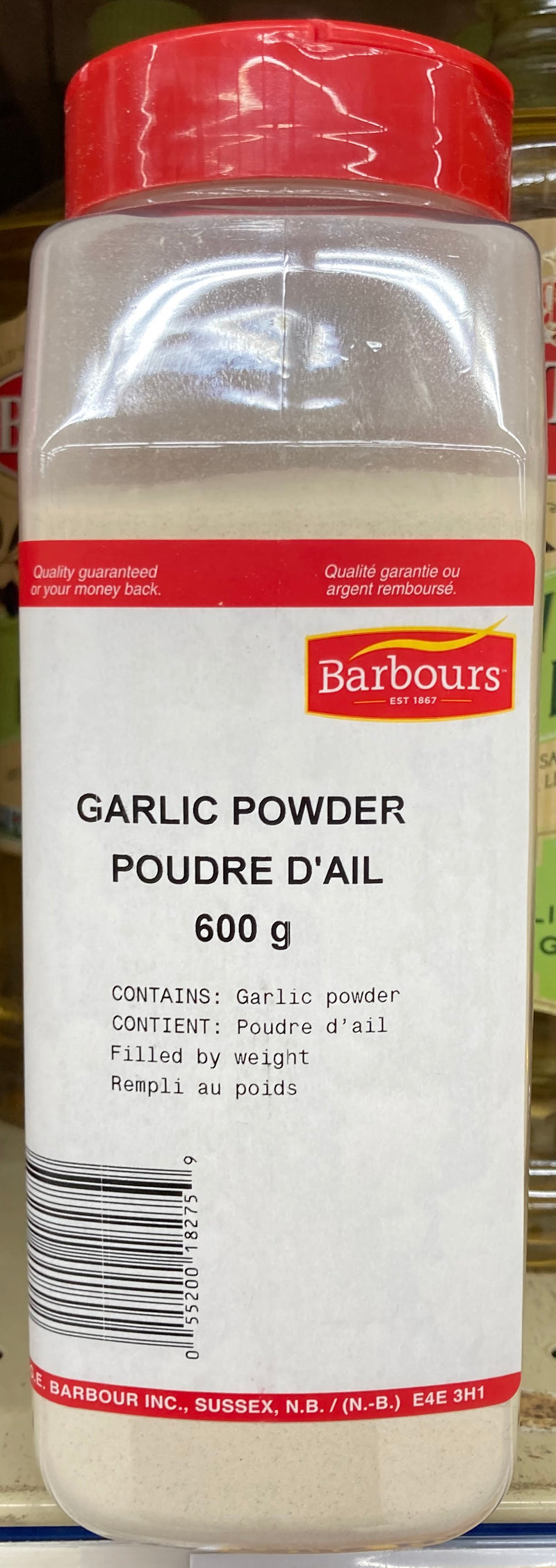 BARBOURS GARLIC POWDER 600G