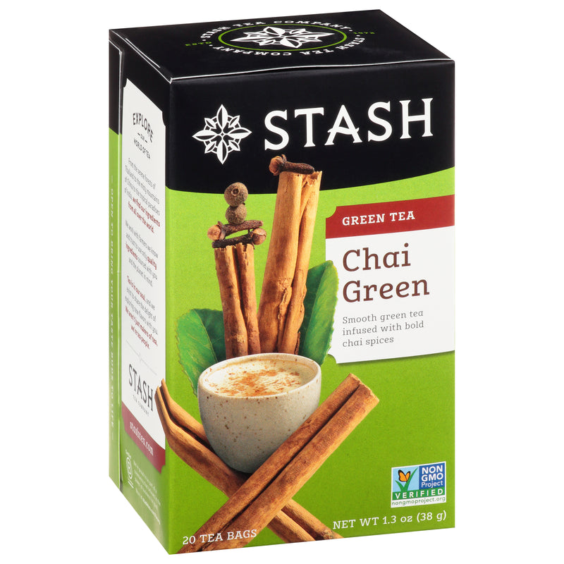 STASH PREMIUM CHAI GREEN TEA [20 PK]