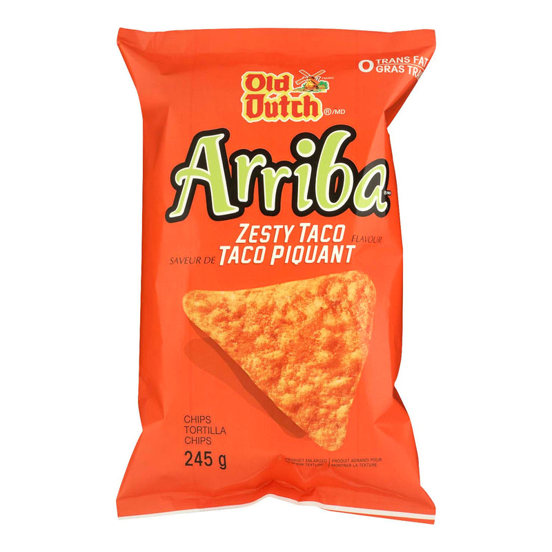 OD ARRIBA ZESTY TACO CHIP 245g
