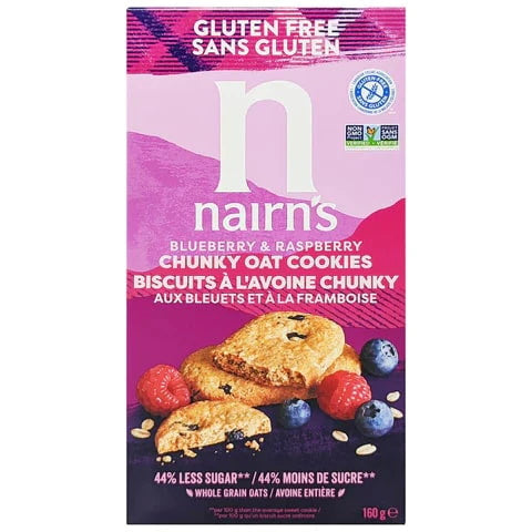 NAIRNS GF BLU RASP OAT COOKIE [160 g]