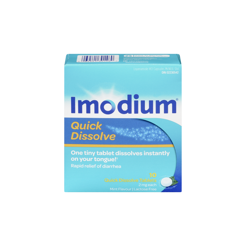 IMODIUM QUICK DISSOLVE 2MG [10 TAB]